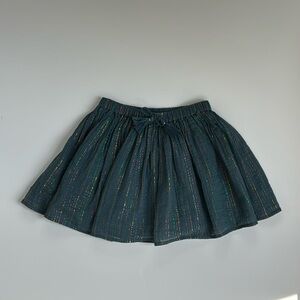 Louis Louise Teal Circle Skirt 6Y